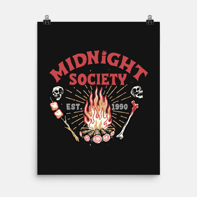 Midnight Society-none matte poster-momma_gorilla