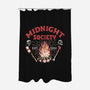 Midnight Society-none polyester shower curtain-momma_gorilla