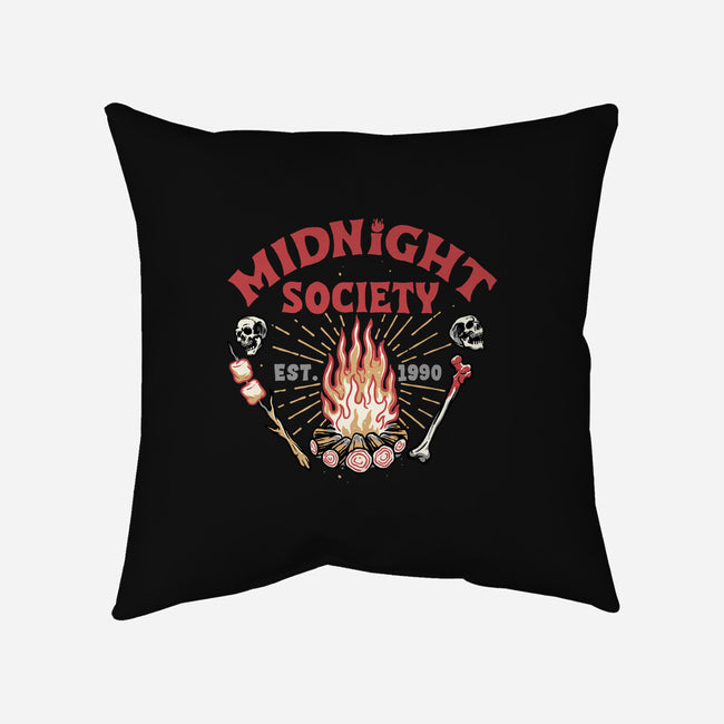 Midnight Society-none removable cover w insert throw pillow-momma_gorilla