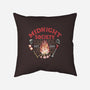 Midnight Society-none removable cover w insert throw pillow-momma_gorilla