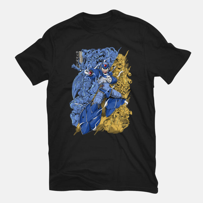 Robot X-unisex basic tee-Guilherme magno de oliveira