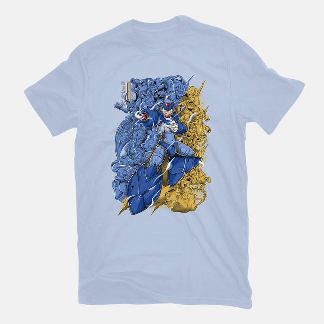 Robot X-womens fitted tee-Guilherme magno de oliveira