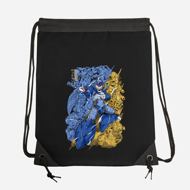 Robot X-none drawstring bag-Guilherme magno de oliveira
