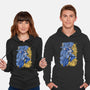 Robot X-unisex pullover sweatshirt-Guilherme magno de oliveira
