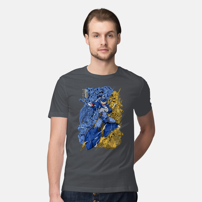 Robot X-mens premium tee-Guilherme magno de oliveira