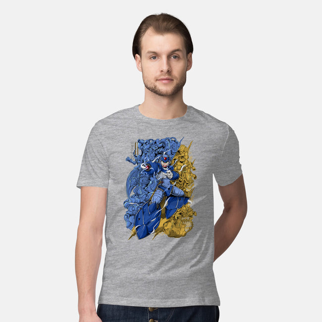 Robot X-mens premium tee-Guilherme magno de oliveira