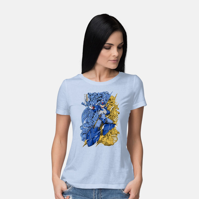 Robot X-womens basic tee-Guilherme magno de oliveira