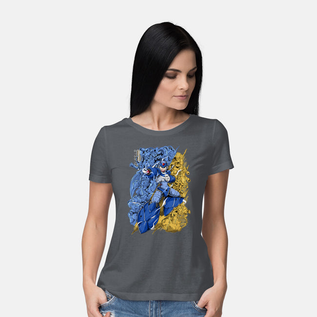Robot X-womens basic tee-Guilherme magno de oliveira