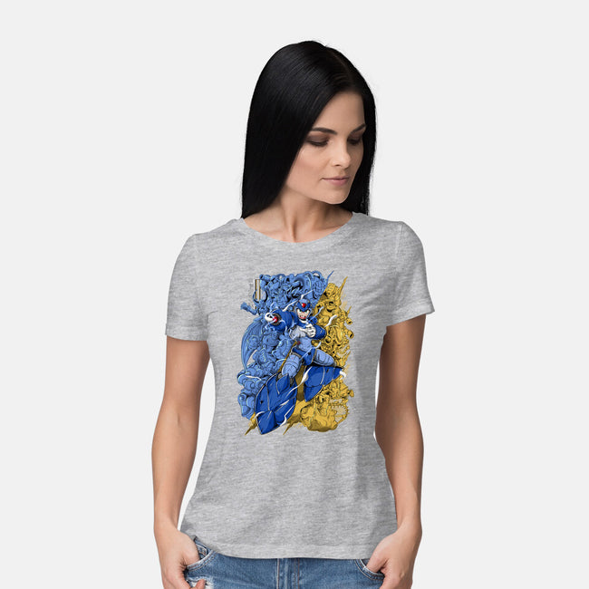 Robot X-womens basic tee-Guilherme magno de oliveira