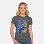 Robot X-womens fitted tee-Guilherme magno de oliveira