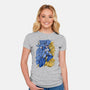 Robot X-womens fitted tee-Guilherme magno de oliveira