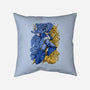Robot X-none removable cover w insert throw pillow-Guilherme magno de oliveira