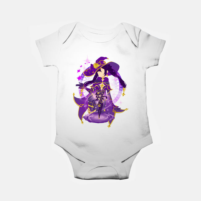 Astral Reflection Mona-baby basic onesie-hypertwenty