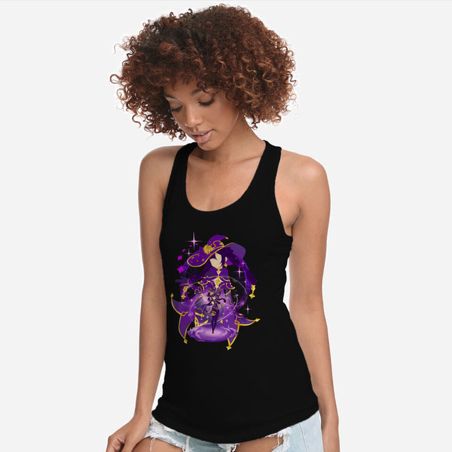 Astral Reflection Mona-womens racerback tank-hypertwenty