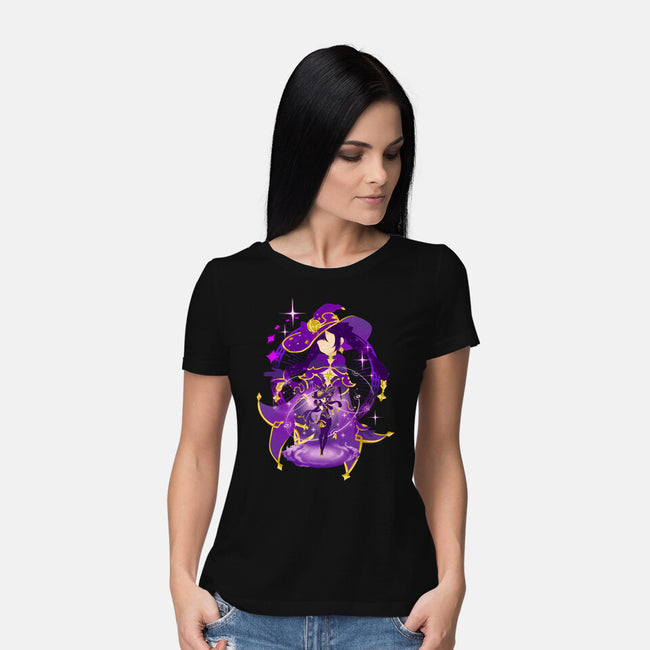 Astral Reflection Mona-womens basic tee-hypertwenty