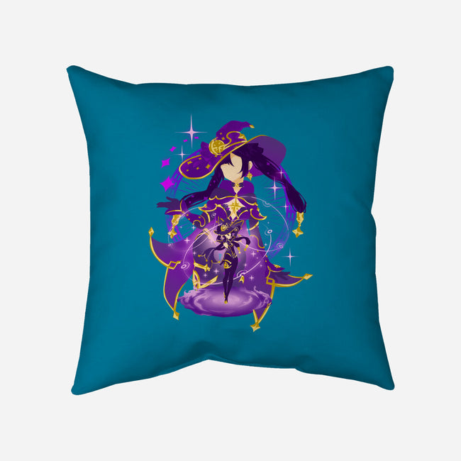 Astral Reflection Mona-none removable cover throw pillow-hypertwenty