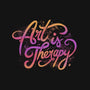 Art Is Therapy-none dot grid notebook-tobefonseca