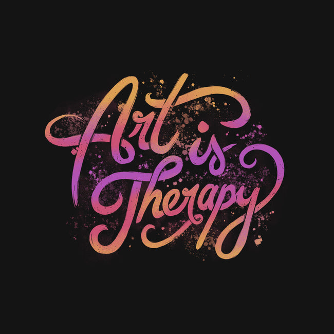 Art Is Therapy-unisex baseball tee-tobefonseca