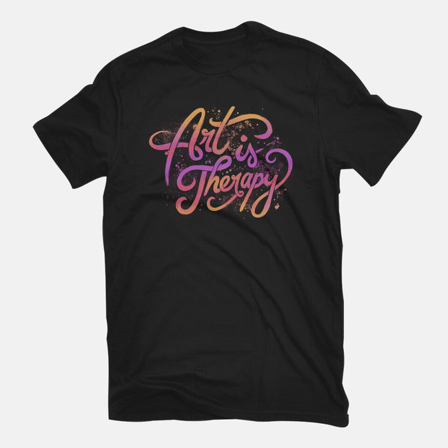 Art Is Therapy-youth basic tee-tobefonseca