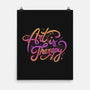 Art Is Therapy-none matte poster-tobefonseca