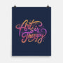 Art Is Therapy-none matte poster-tobefonseca