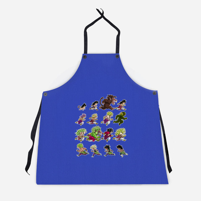 Legendary Evolutions-unisex kitchen apron-albertocubatas