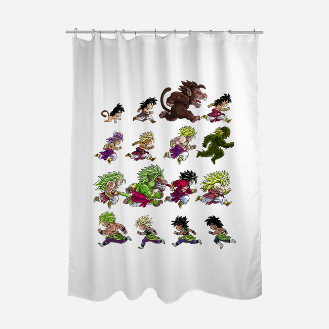 Legendary Evolutions-none polyester shower curtain-albertocubatas