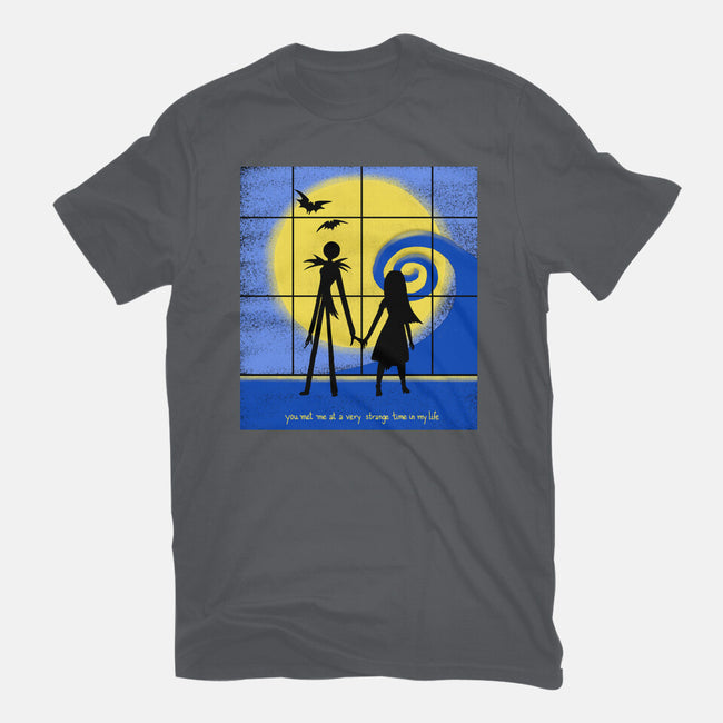 Strange Time-womens fitted tee-Plastic Dino