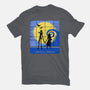 Strange Time-womens fitted tee-Plastic Dino