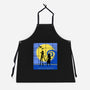 Strange Time-unisex kitchen apron-Plastic Dino