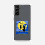 Strange Time-samsung snap phone case-Plastic Dino