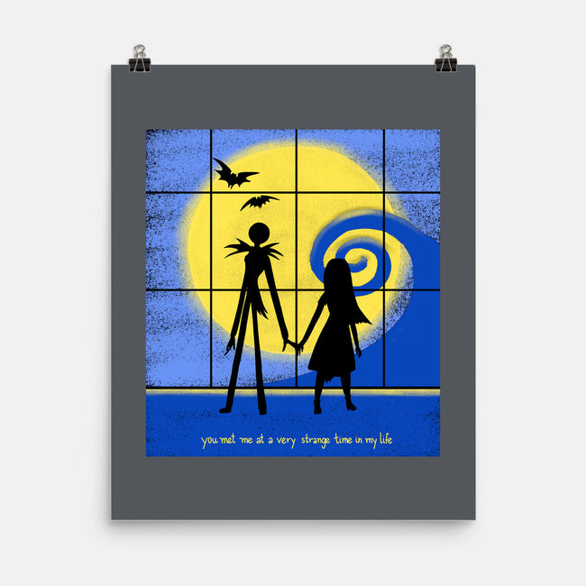 Strange Time-none matte poster-Plastic Dino