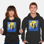 Strange Time-unisex pullover sweatshirt-Plastic Dino