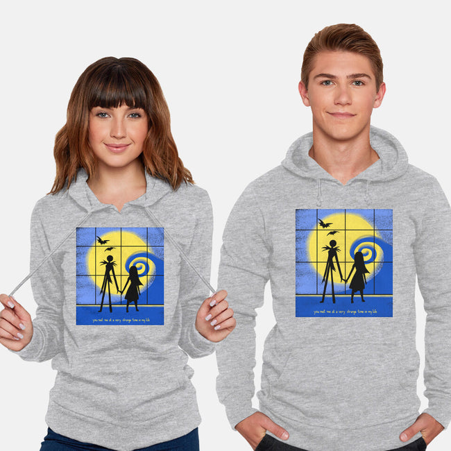 Strange Time-unisex pullover sweatshirt-Plastic Dino
