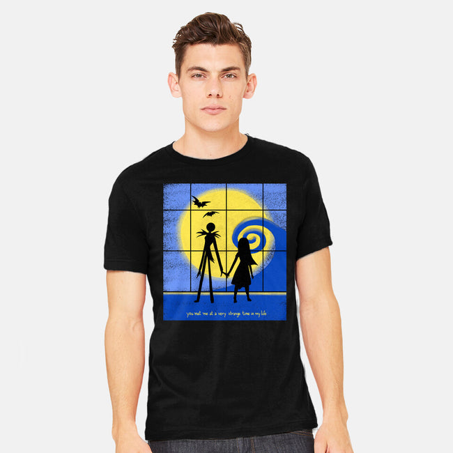Strange Time-mens heavyweight tee-Plastic Dino