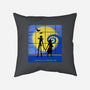 Strange Time-none removable cover w insert throw pillow-Plastic Dino
