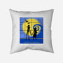 Strange Time-none removable cover w insert throw pillow-Plastic Dino