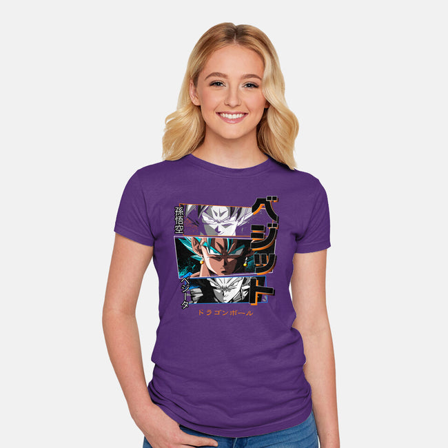 Pothala Fusion-womens fitted tee-Diegobadutees