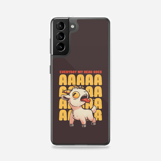 Everyday My Head Goes-samsung snap phone case-eduely