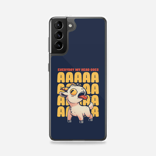 Everyday My Head Goes-samsung snap phone case-eduely