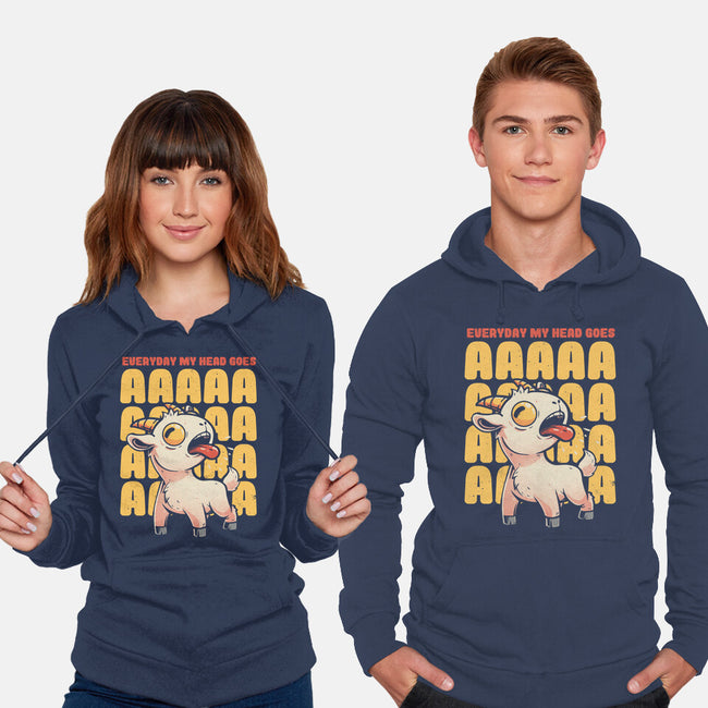 Everyday My Head Goes-unisex pullover sweatshirt-eduely