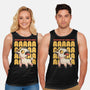 Everyday My Head Goes-unisex basic tank-eduely