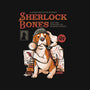 Sherlock Bones-none adjustable tote bag-eduely