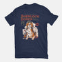 Sherlock Bones-unisex basic tee-eduely