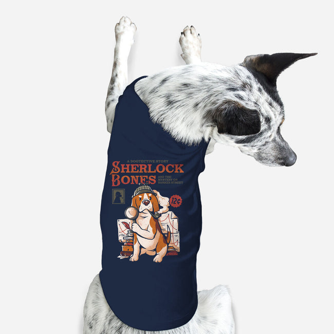 Sherlock Bones-dog basic pet tank-eduely