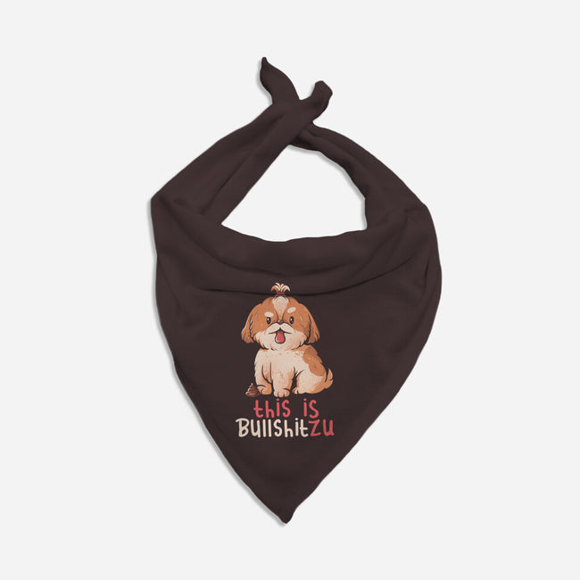 This Is Bullshitzu-dog bandana pet collar-eduely