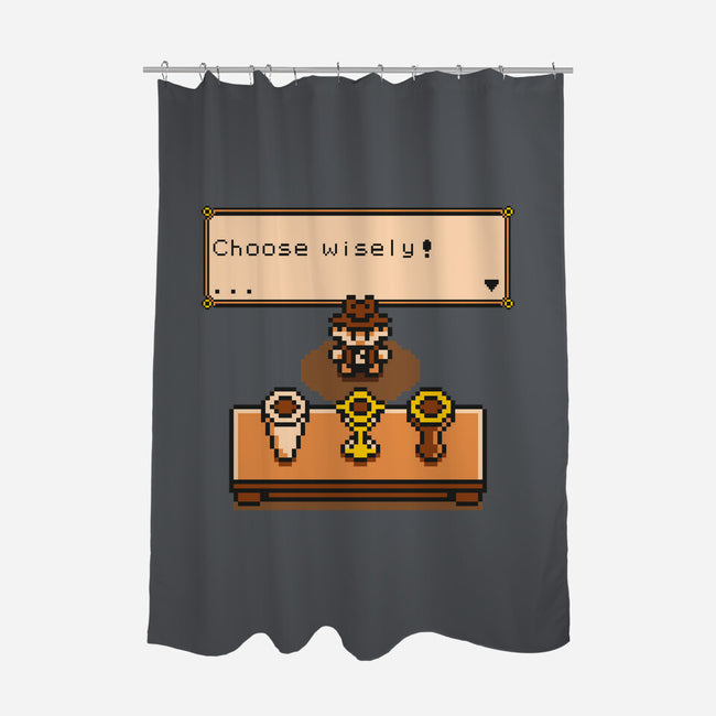 Choose Your Grail-none polyester shower curtain-Olipop