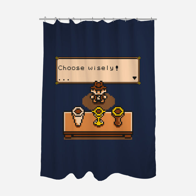 Choose Your Grail-none polyester shower curtain-Olipop