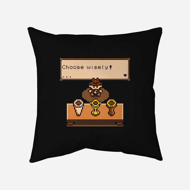 Choose Your Grail-none removable cover w insert throw pillow-Olipop