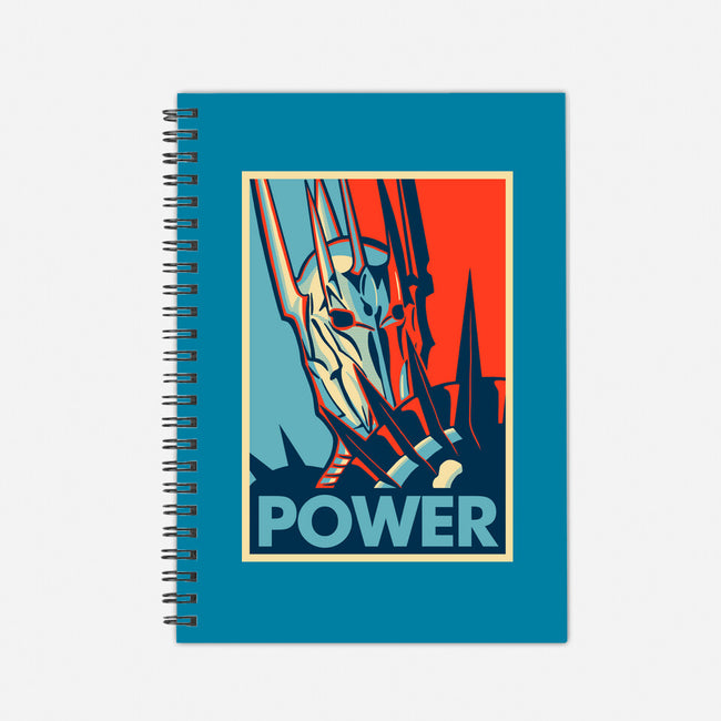 The Lord Of Power-none dot grid notebook-NMdesign